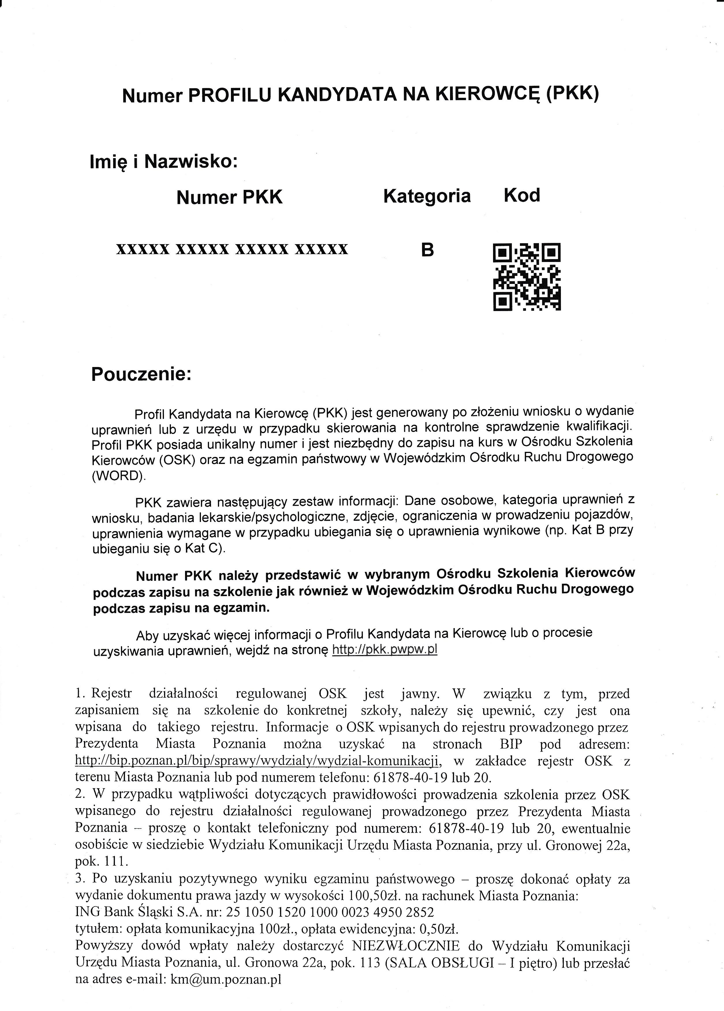 profil kandydata